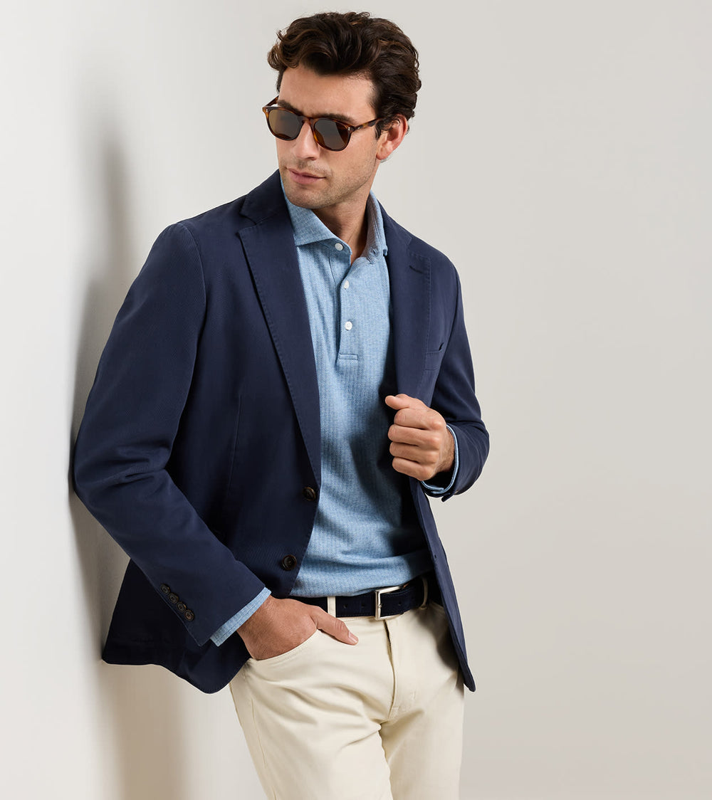 Weekend Cotton Cashmere Soft Jacket In Providence Bay