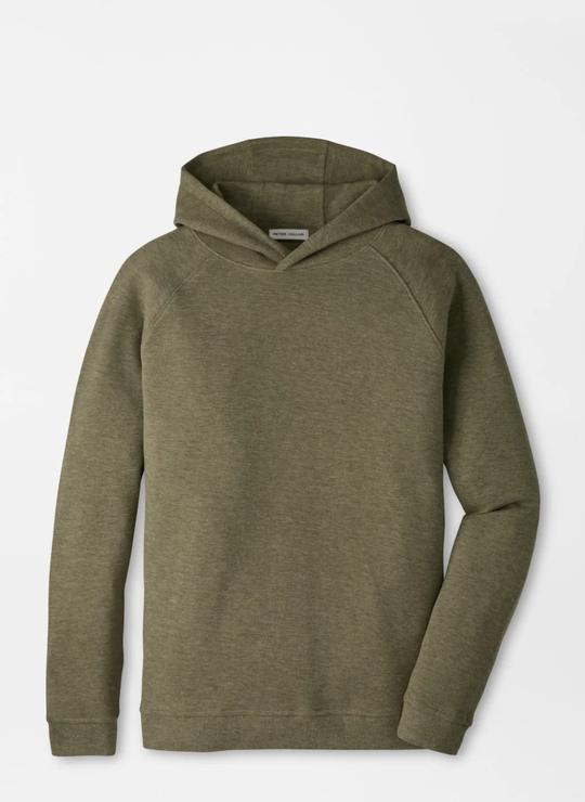 Crown Comfort Knit Hoodie In Fatigue