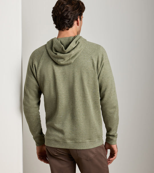 Crown Comfort Knit Hoodie In Fatigue
