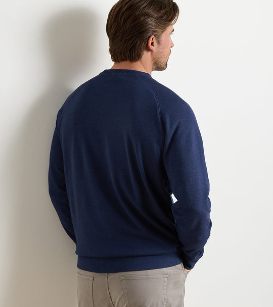Crown Comfort Knit Crew In Navy