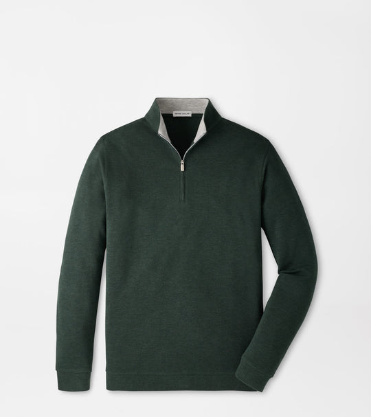 Crown Comfort Quarter-Zip Pullover In Pine Brook