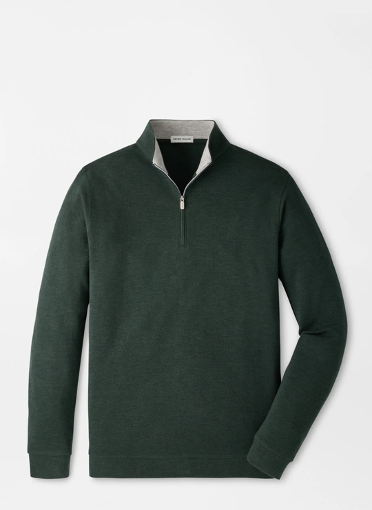 Crown Comfort Quarter-Zip Pullover In Pine Brook
