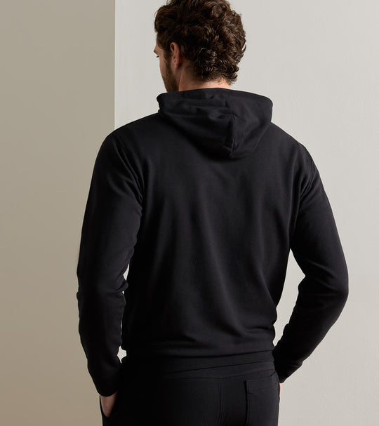 Oasis Pullover Hoodie In Black