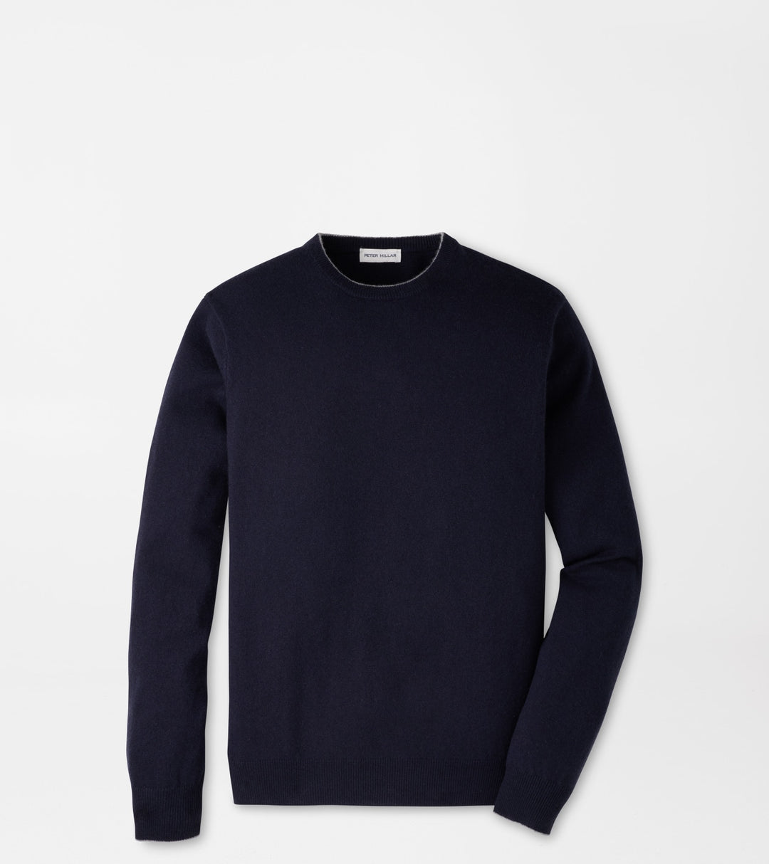 Crown Heritage Cashmere Crewneck Sweater In Navy