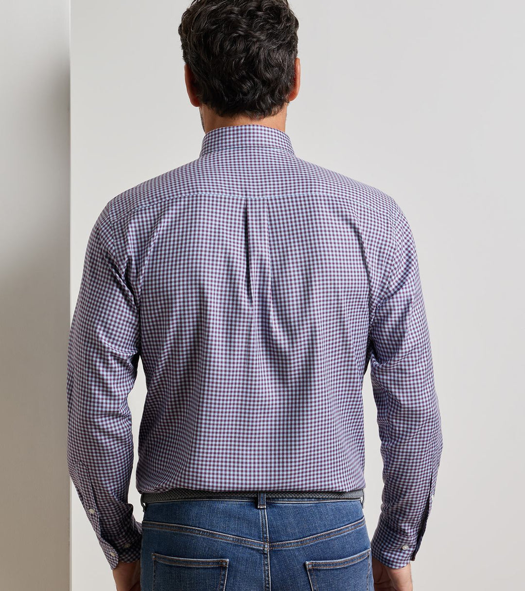 Liam Crown Soft Twill Sport Shirt In Grapeseed