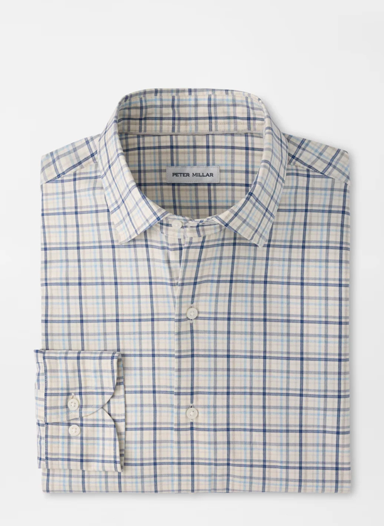 Wyatt Crown Soft Twill Sport Shirt In Multi