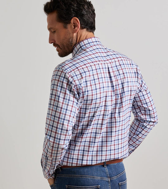 Elliot Crown Lite Cotton-Stretch Sport Shirt In Lakeside