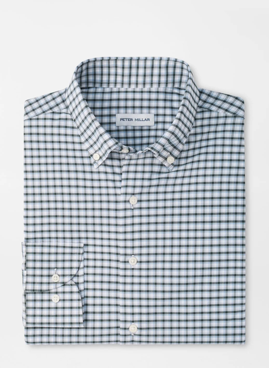 Charles Performance Twill Sport Shirt In Pine Brook