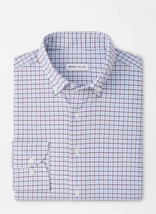Axel Performance Twill Sport Shirt In Lakeside