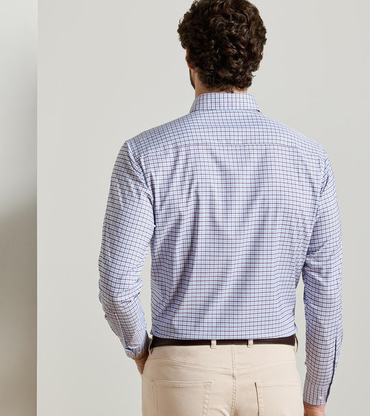Axel Performance Twill Sport Shirt In Lakeside