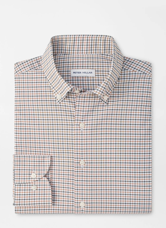 Axel Performance Twill Sport Shirt In Pine Brook