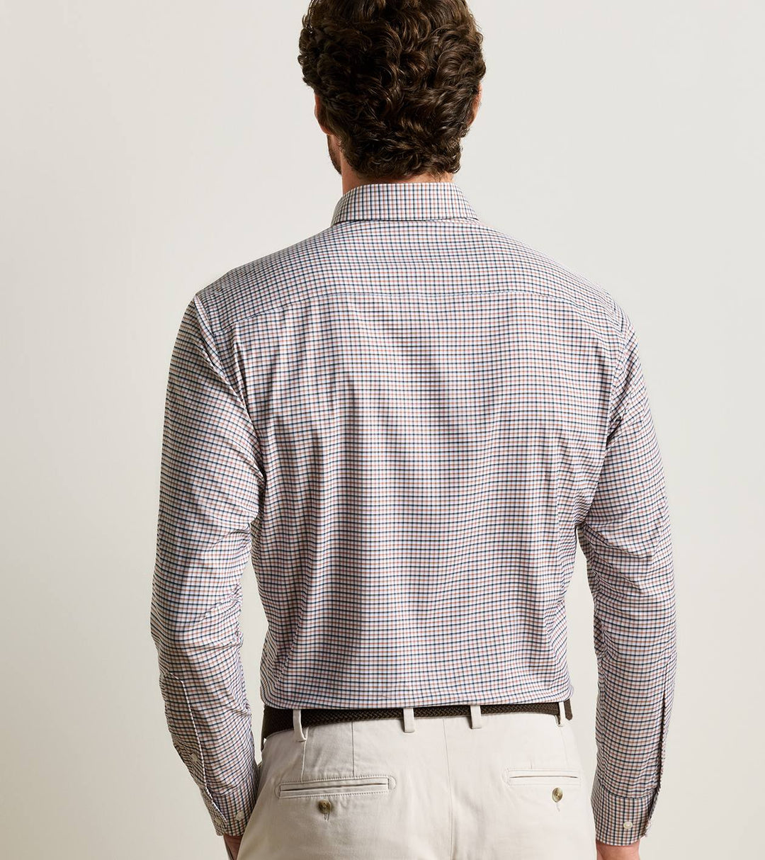 Axel Performance Twill Sport Shirt In Pine Brook