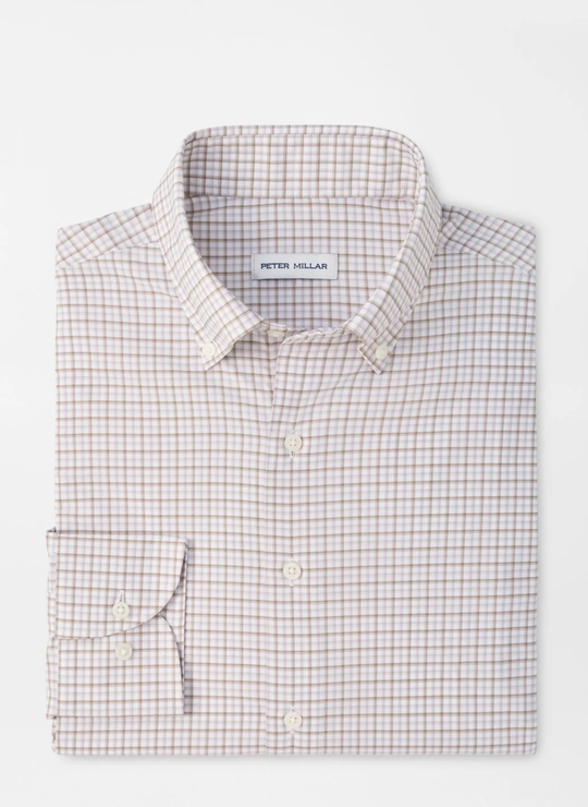 Axel Performance Twill Sport Shirt In Sawgrass
