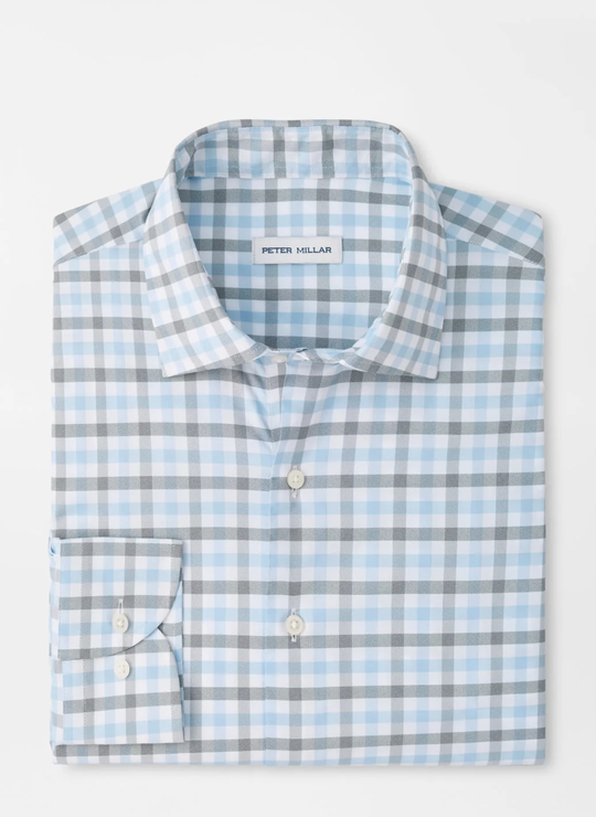 Lucas Performance Twill Sport Shirt In White
