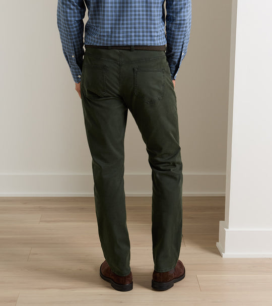 Wayfare Five-Pocket Pant In Dark Olive