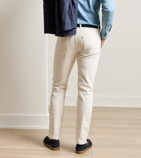 Fairfield Garment Dyed Denim In Almond