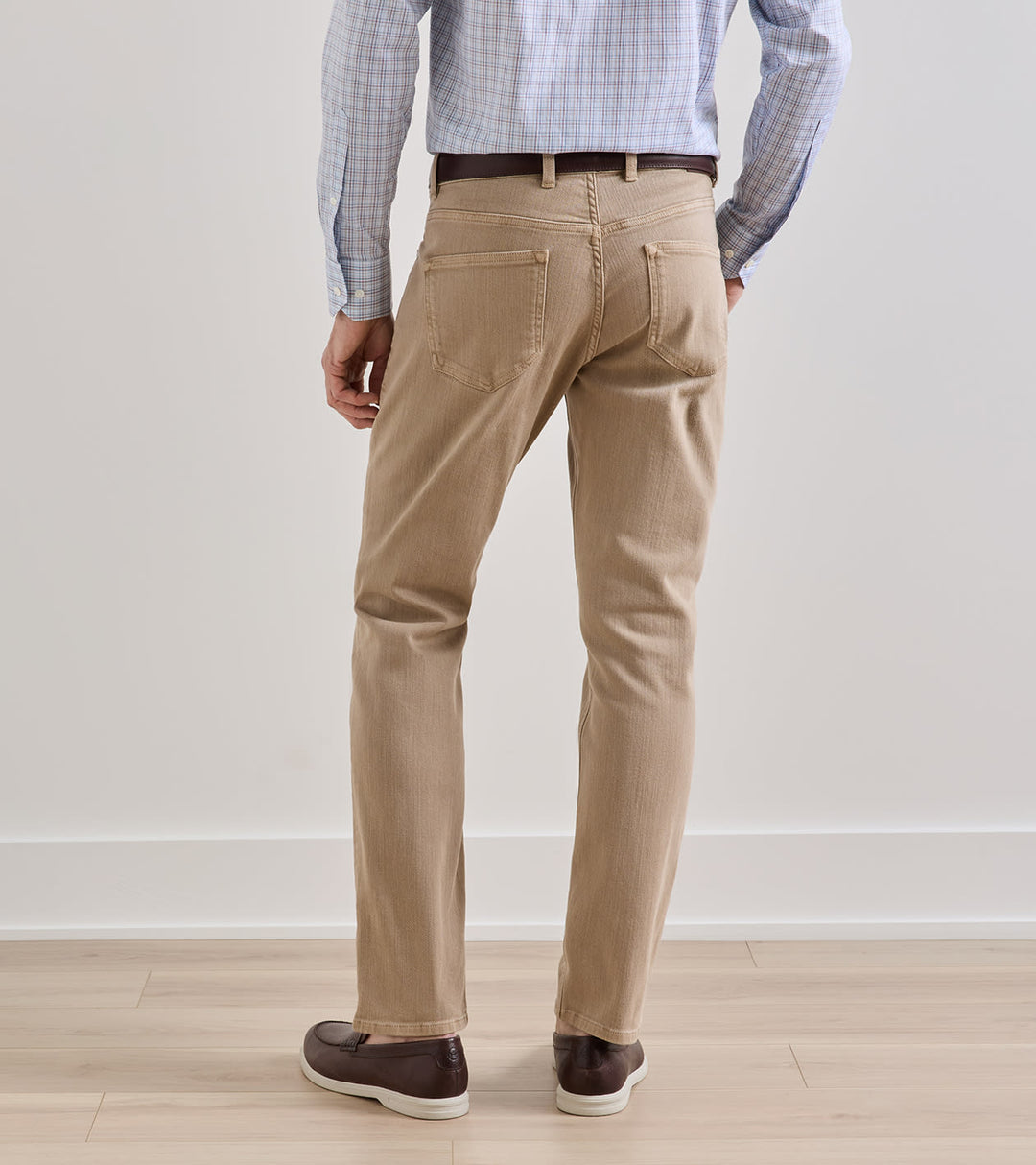 Fairfield Garment Dyed Denim In Khaki