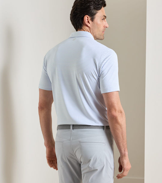 Keynote Performance Jersey Polo In White