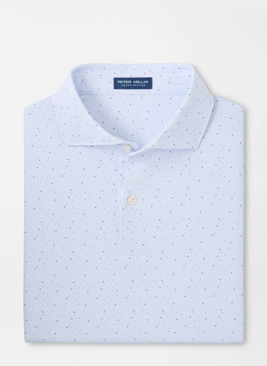 Campania Performance Jersey Polo In White
