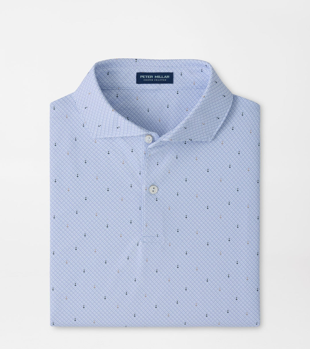 Sands Of Time Performance Jersey Polo In Alice Blue