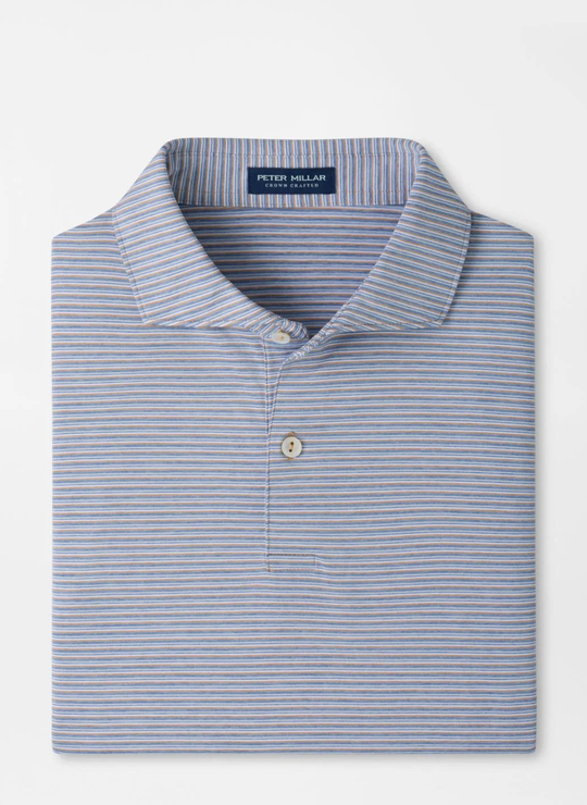 Timbre Performance Jersey Polo In Light Nutmeg
