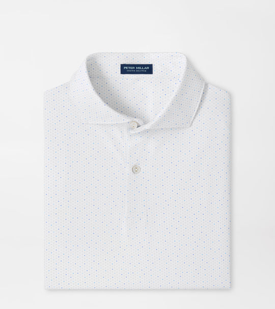 Tenuto Performance Jersey Polo In White