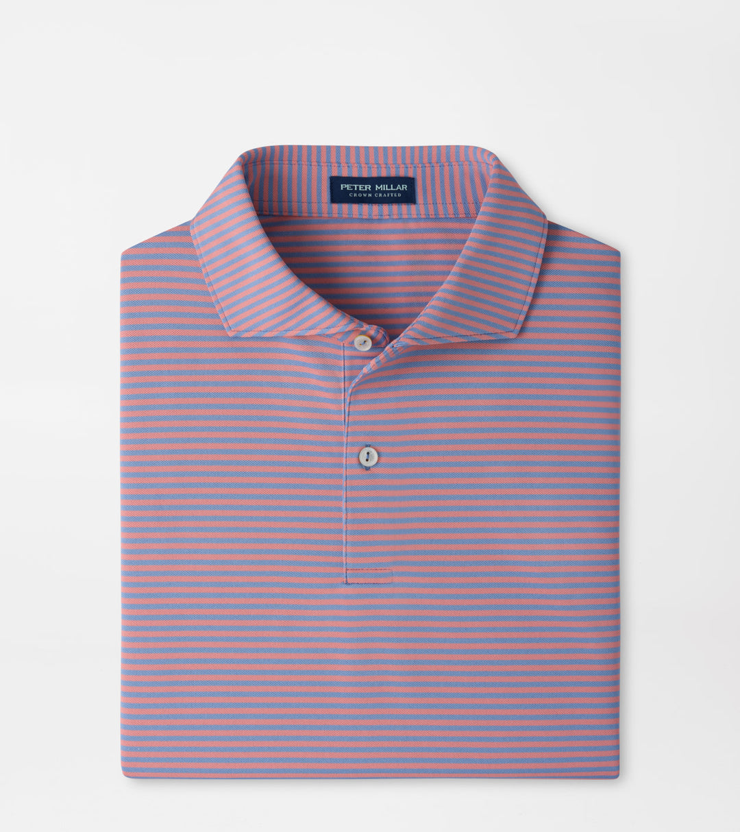 Verse Performance Mesh Polo In Windy Blue/Melrose Pink