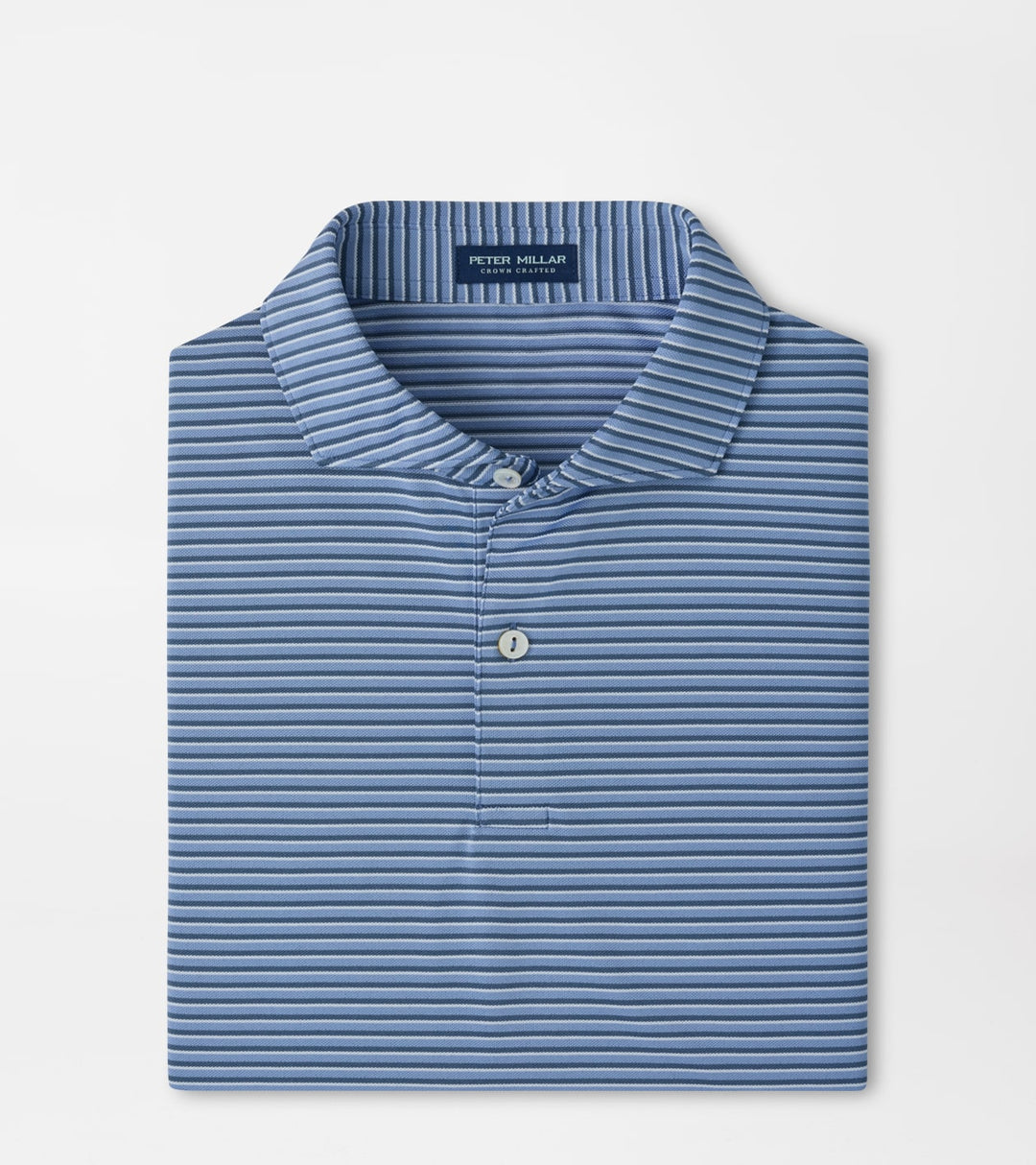 Tempo Performance Mesh Polo In Windy Blue