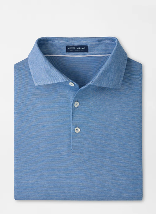 Excursionist Flex Short-Sleeve Polo In Nordic Blue
