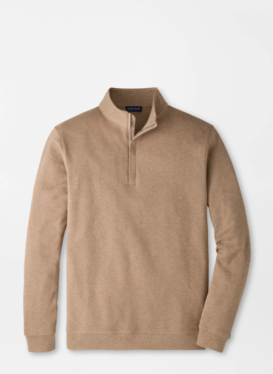 Grant Knit Quarter-Zip In Rye