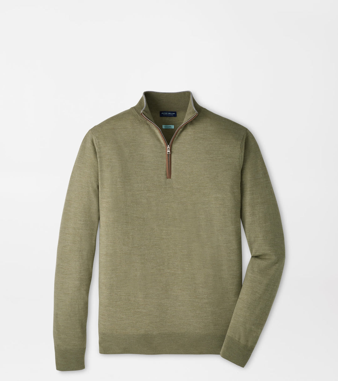 Excursionist Flex Quarter-Zip Sweater In Bayleaf