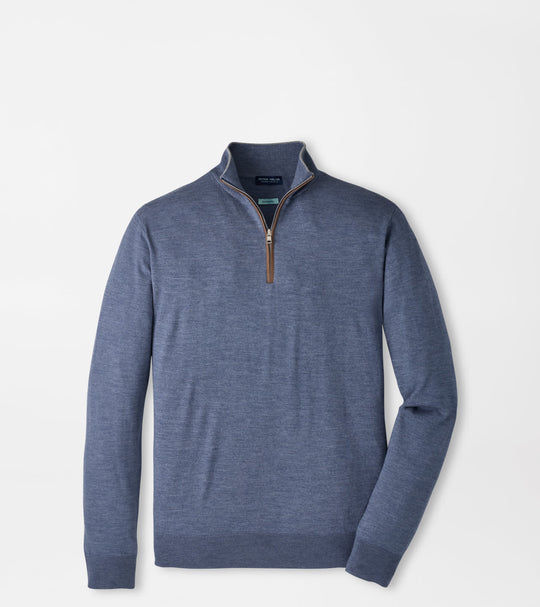 Excursionist Flex Quarter-Zip Sweater In Cadet