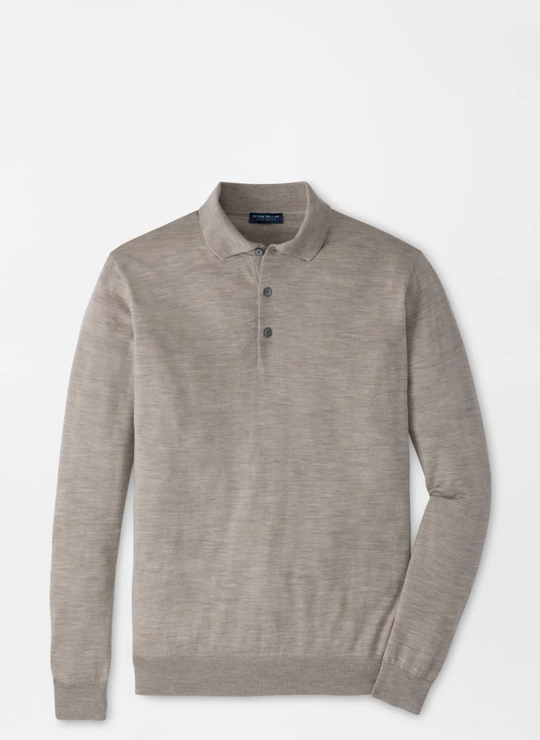 Dorset Sweater Polo In Rye