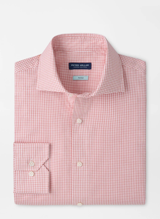 Kenneth Cotton Sport Shirt In Redwood