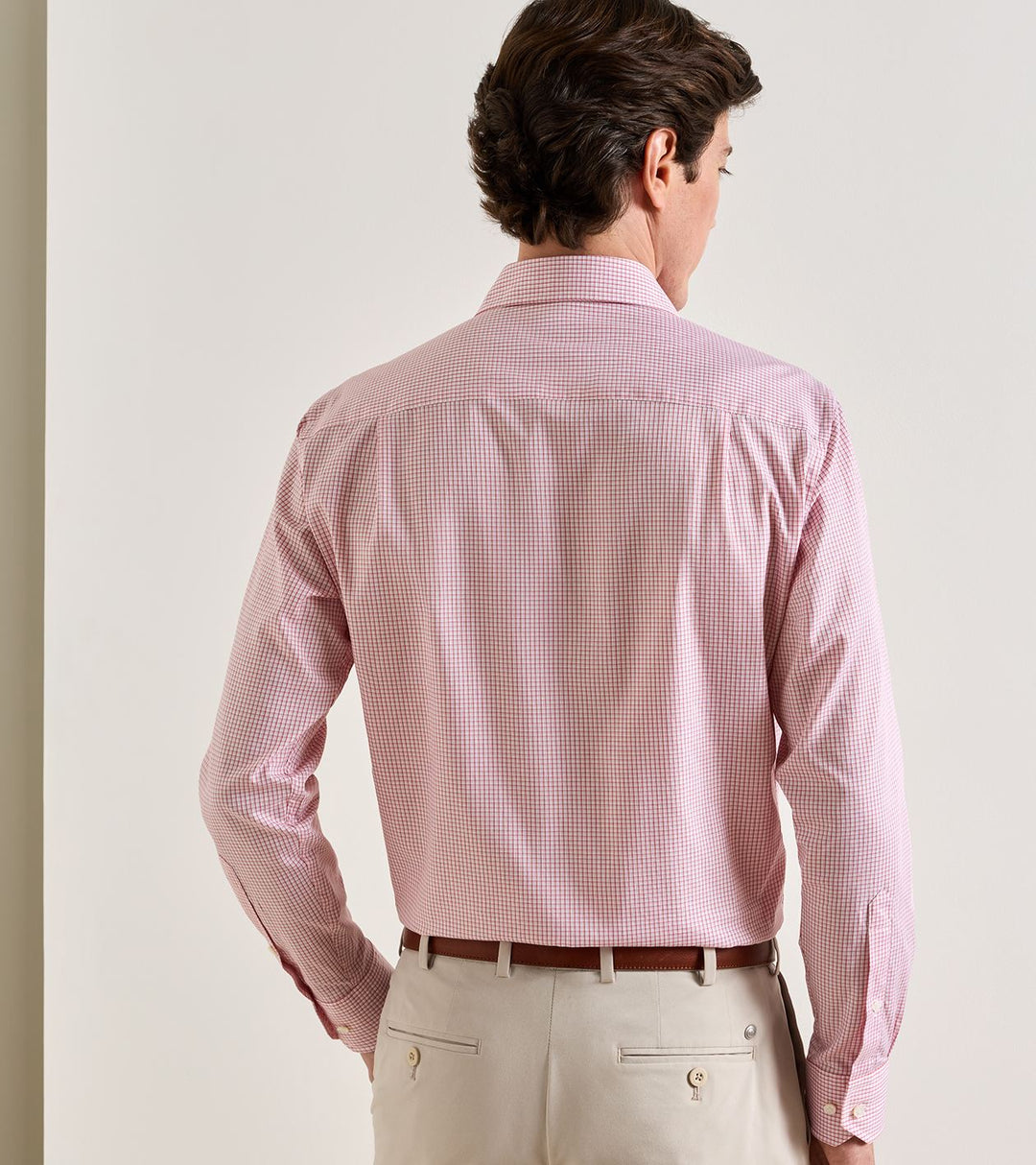 Kenneth Cotton Sport Shirt In Redwood