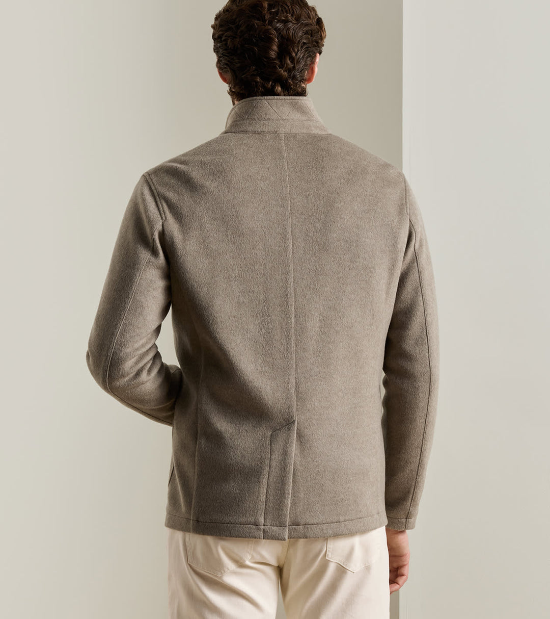 Crown Flex Merino Blazer In Grain