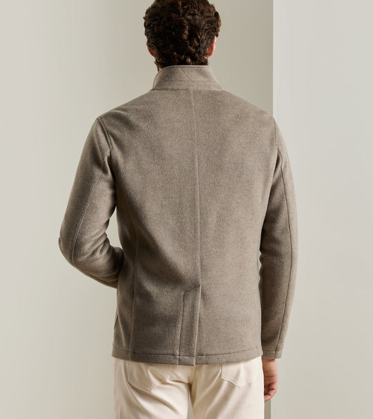 Crown Flex Merino Blazer In Grain