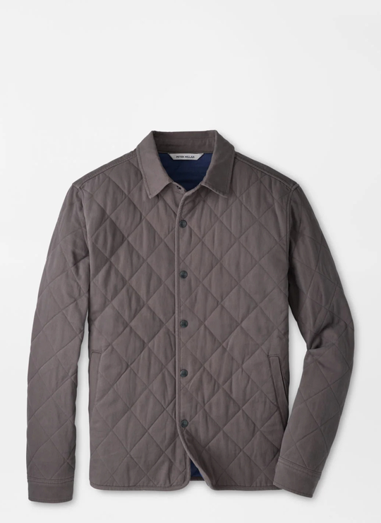 Chatham Cotton Cashmere Shirt Jacket In Cityscape