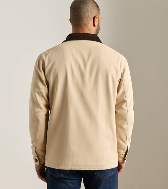 Chatham Cotton Cashmere Coat In Sand