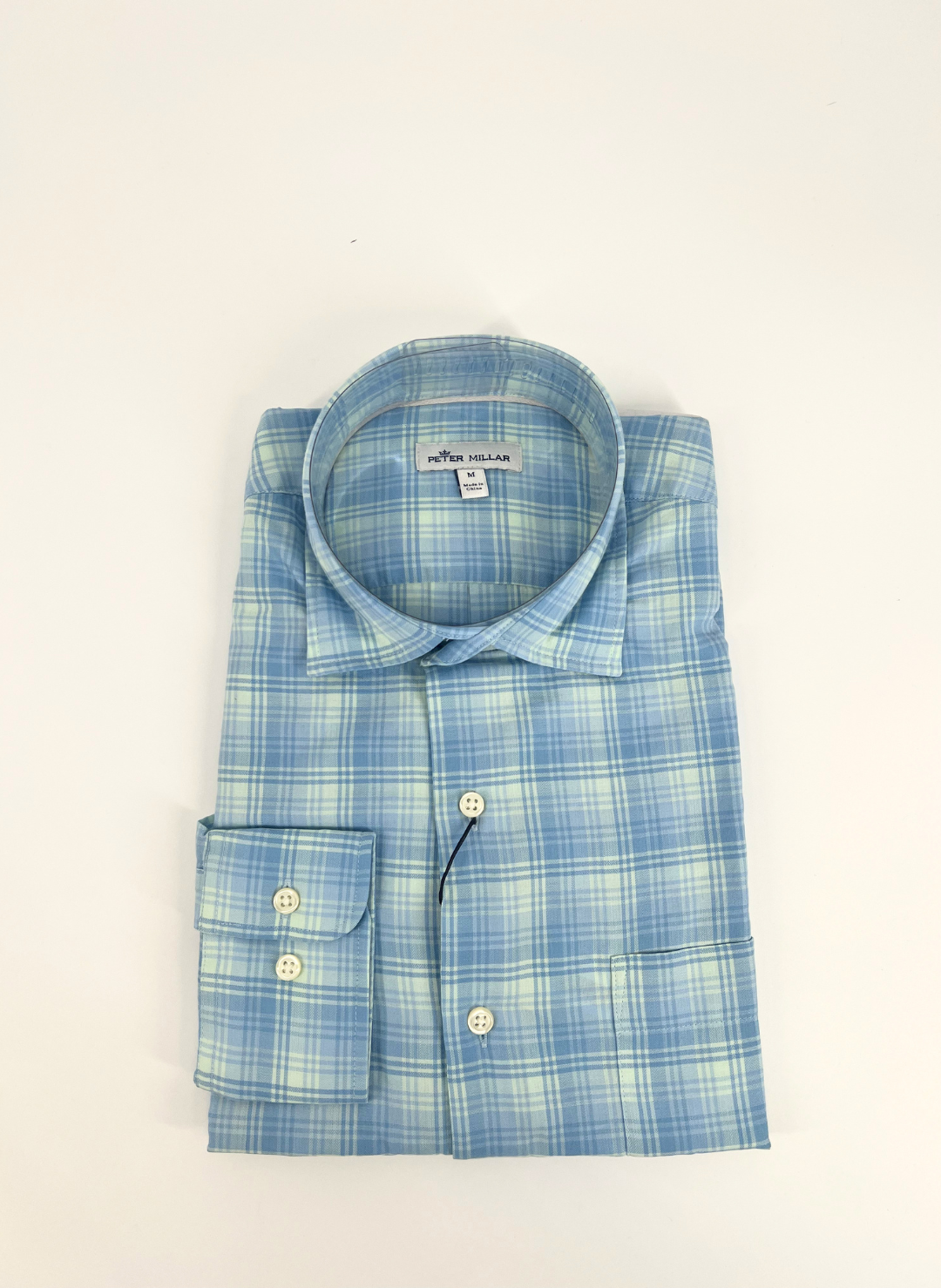 Windsail Cotton Sport Shirt in Blue
