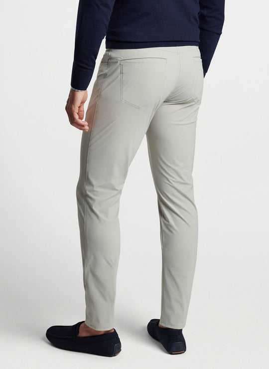 Peter Millar Bingham Performance Five-Pocket Pant In Linen