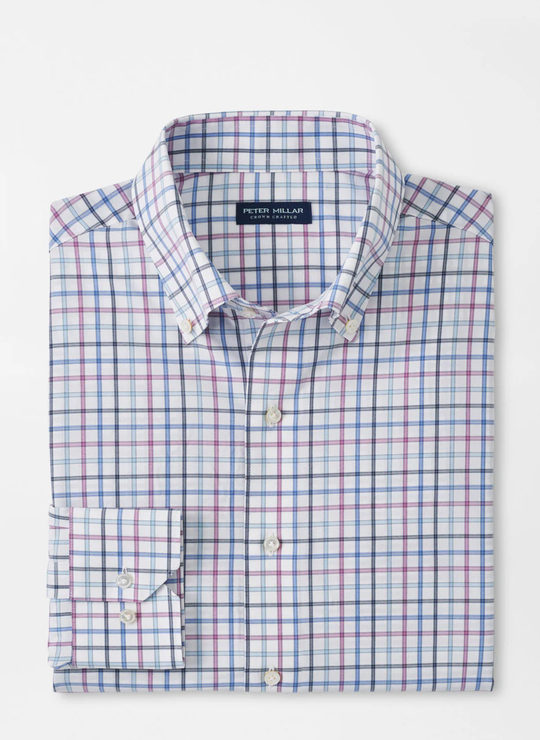 Kimball Performance Poplin Sport Shirt in Valencia