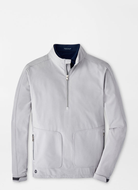 Peter Millar Quest Half-Zip In Gale Grey