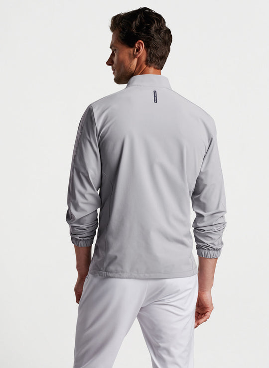 Peter Millar Quest Half-Zip In Gale Grey