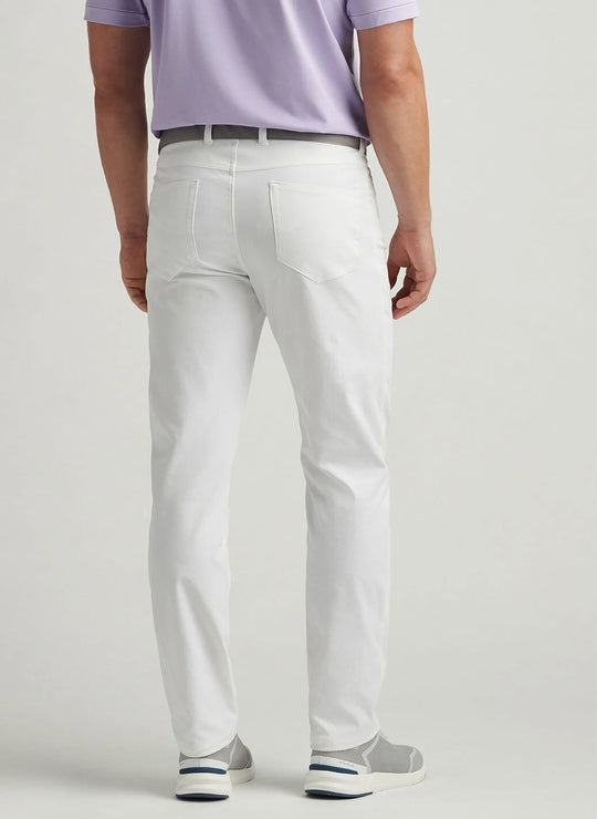 Peter Millar eb66 Performance Five-Pocket Pant In White