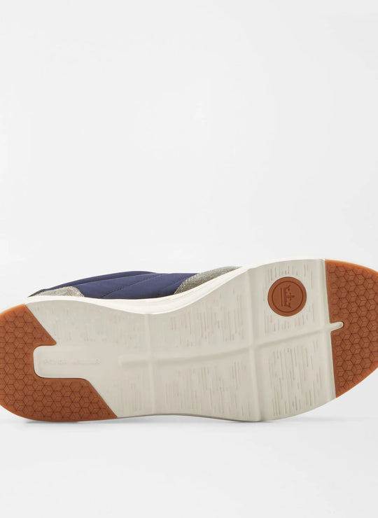 Peter Millar Journeyman Sneaker In Navy