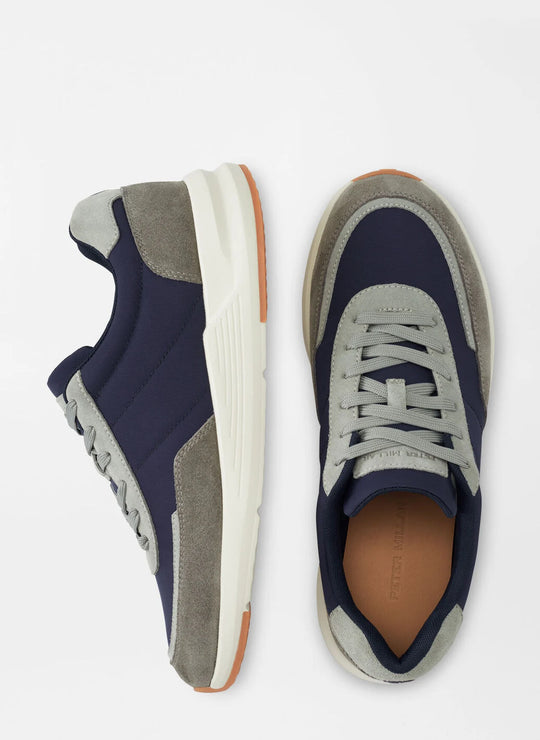 Peter Millar Journeyman Sneaker In Navy