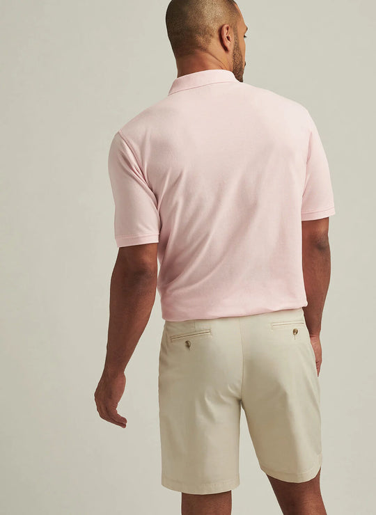 Peter Millar Sunrise Piqué Polo In Pink Moon
