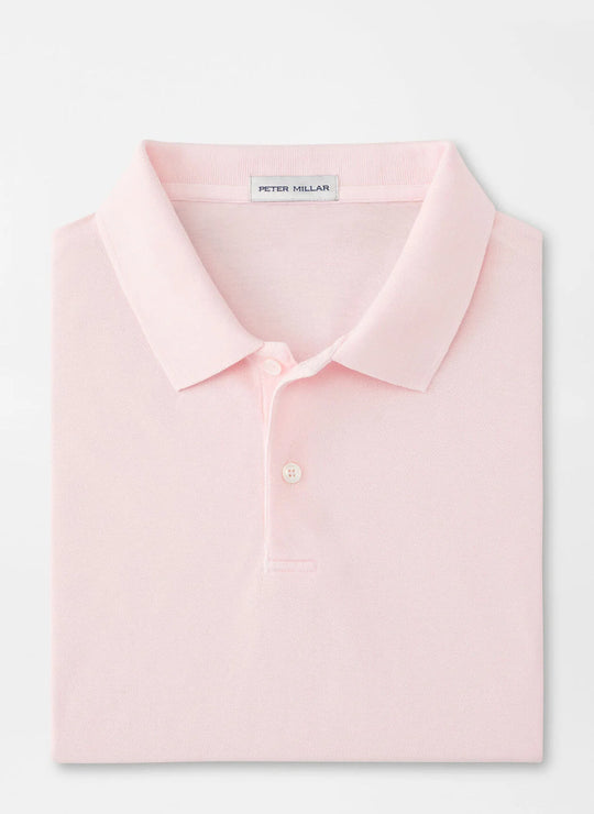 Peter Millar Sunrise Piqué Polo In Pink Moon