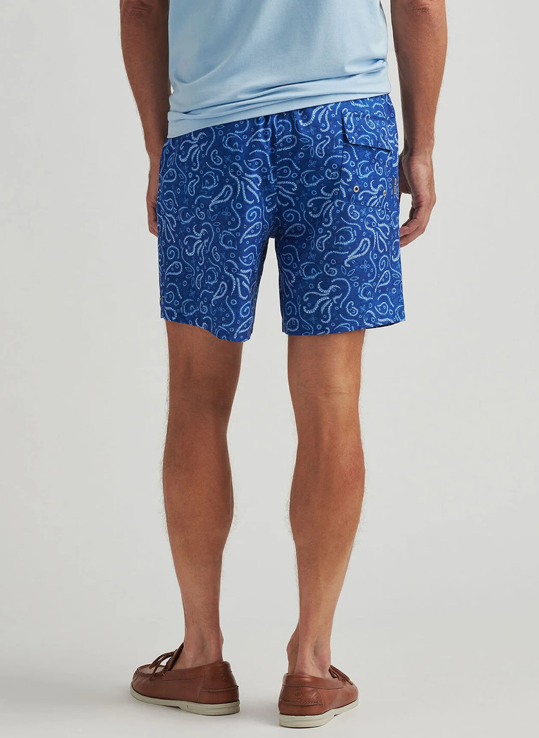 Peter Millar Tie Dive Swim Trunk In Tide